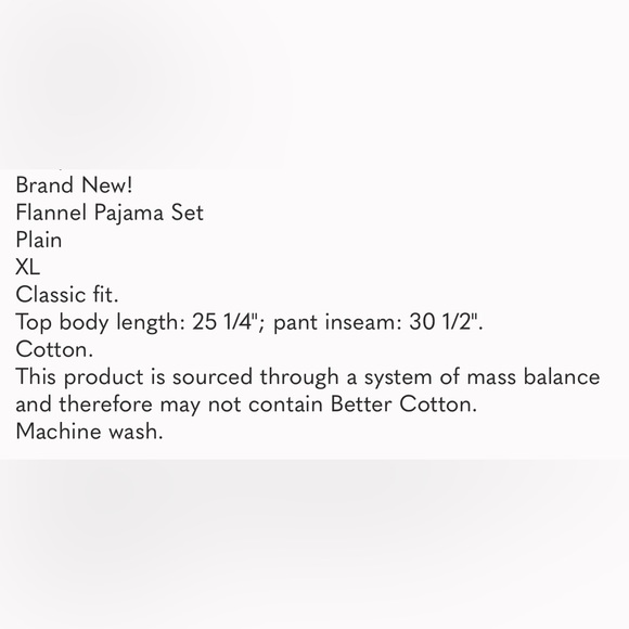 ✨❤️HOST PICK ❤️✨ NWT Madewell Flannel Pajama Set - Picture 3 of 3